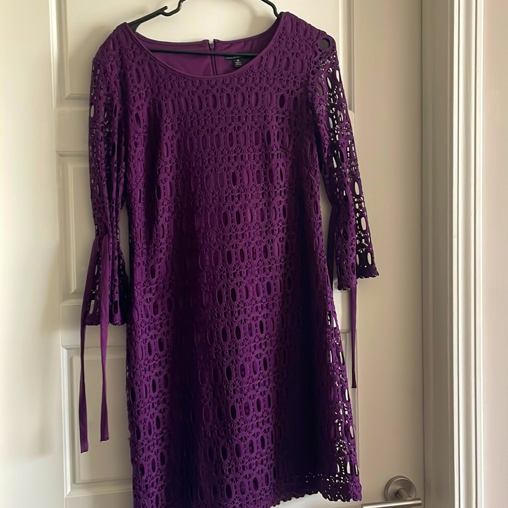 Medium purple formal dress